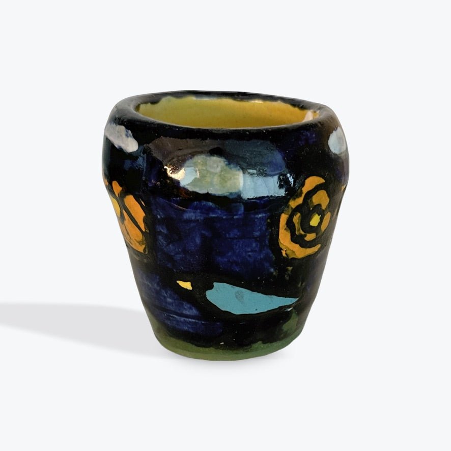 Stormy Flower Garden Vase 478 Kat's Cafe & Kat's Arts